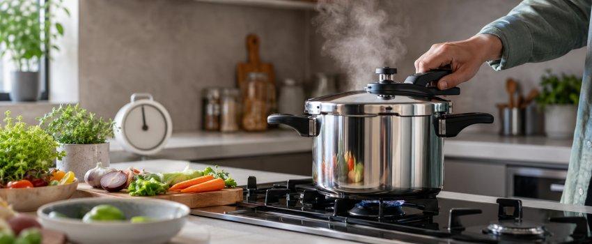 Schnellkochtopf Anleitung: Effizient und sicher kochen leicht gemacht